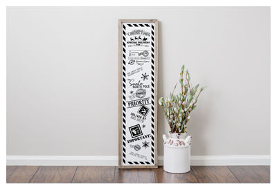 WHIMSICAL WINTER FRAMED PORCH LEANERS WORKSHOP