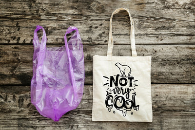 BE THE CHANGE - EARTH DAY TOTES