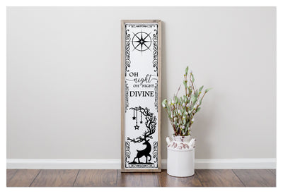 WHIMSICAL WINTER FRAMED PORCH LEANERS WORKSHOP