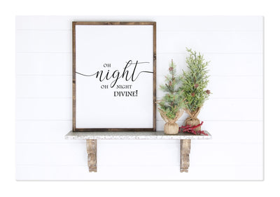 WHIMSICAL WINTER FRAMED WALL SIGNS WORKSHOP