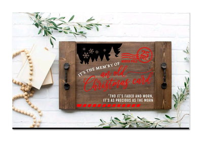 WHIMSICAL WINTER FARMHOUSE TRAYS