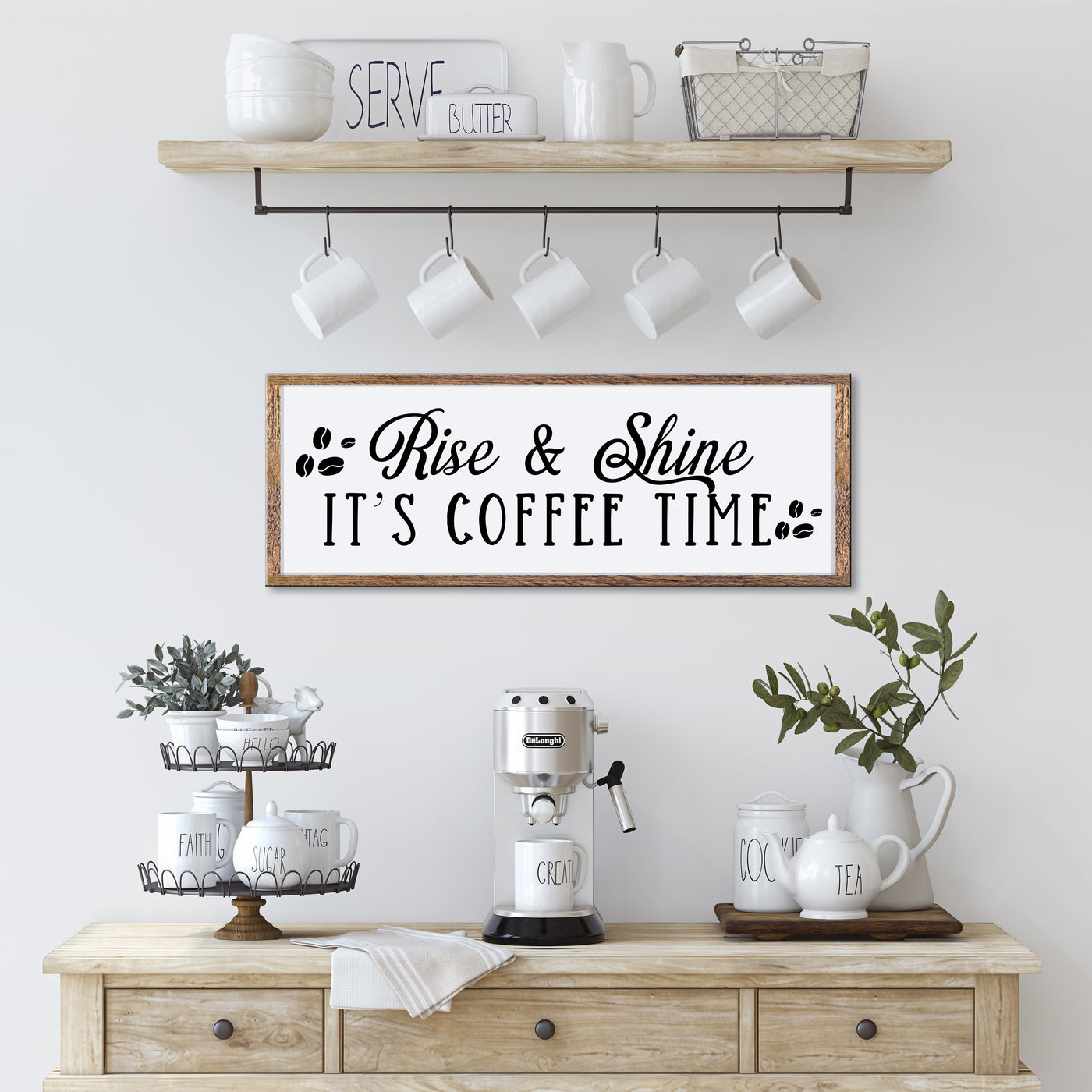 FARMHOUSE COFFEE BAR SIGNS