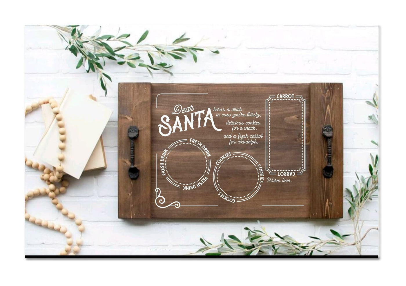 WHIMSICAL WINTER FARMHOUSE TRAYS