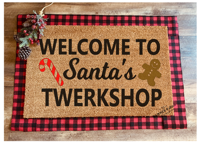 HOLIDAY DOORMAT WORKSHOP