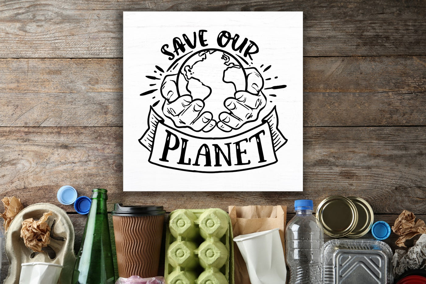 BE THE CHANGE - EARTH DAY SQUARES