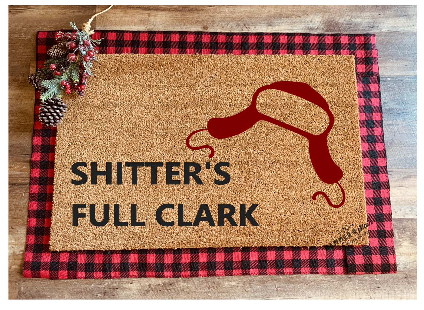 HOLIDAY DOORMAT WORKSHOP