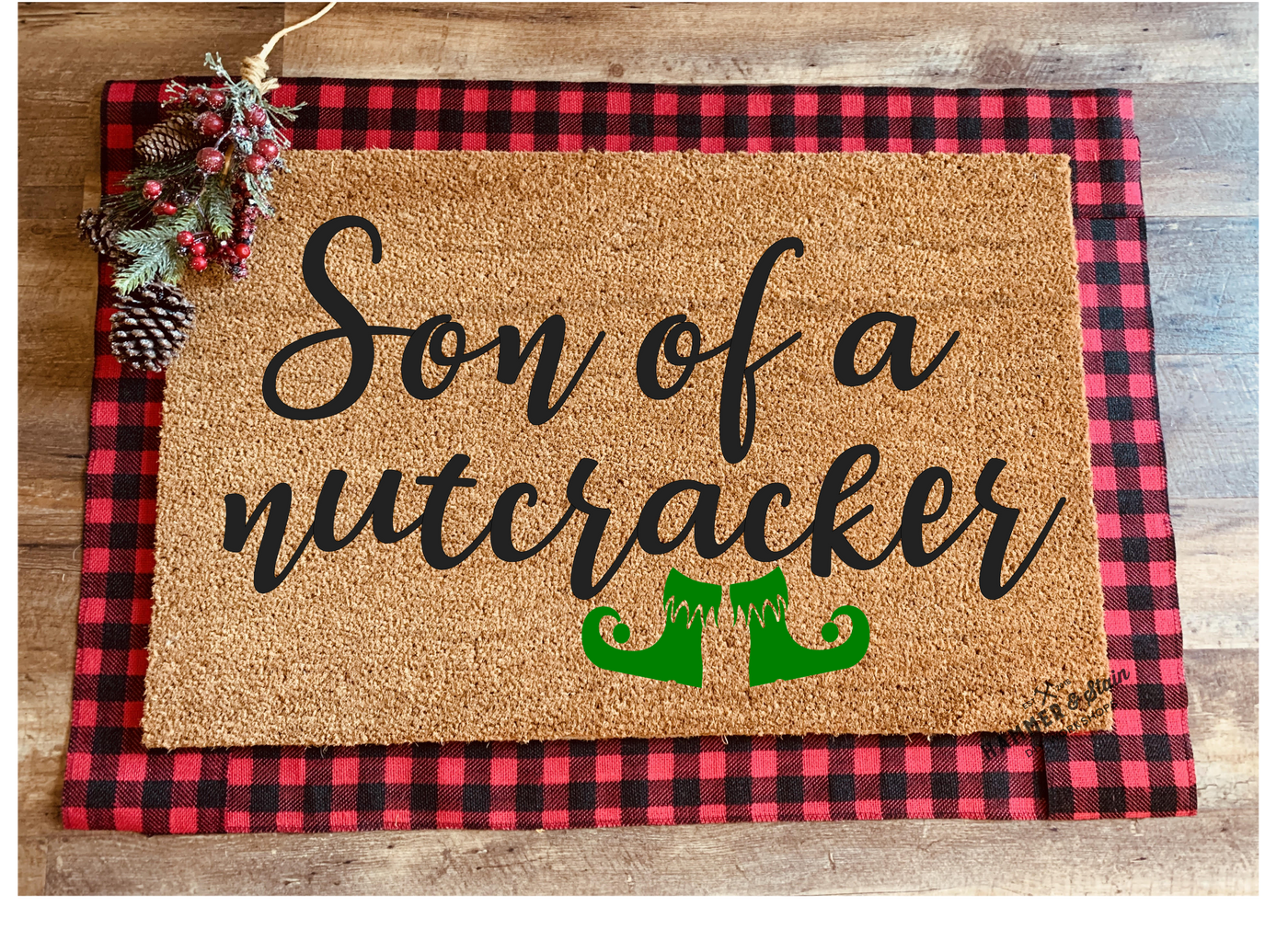 HOLIDAY DOORMAT