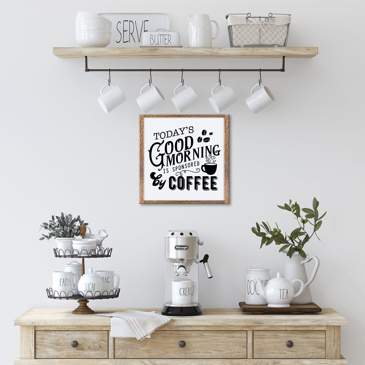 FARMHOUSE COFFEE BAR SIGNS