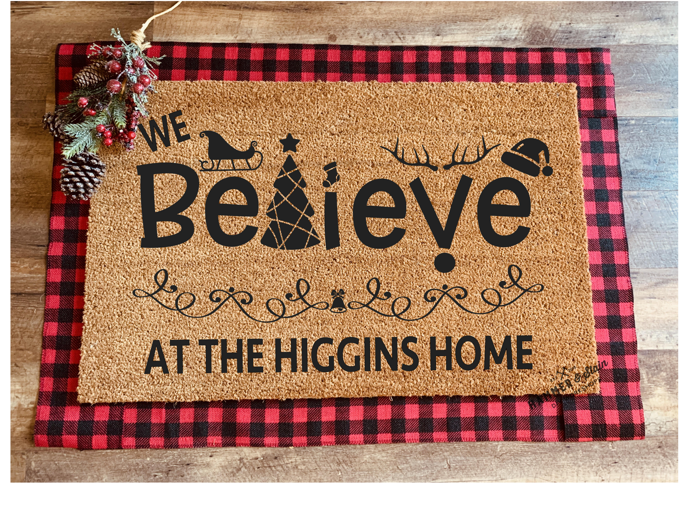 HOLIDAY DOORMAT WORKSHOP