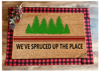 HOLIDAY DOORMAT