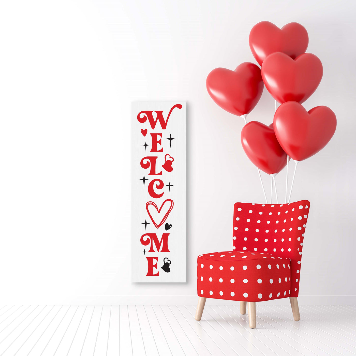 HELLO VALENTINE 3FT MINI PLANKS WORKSHOP