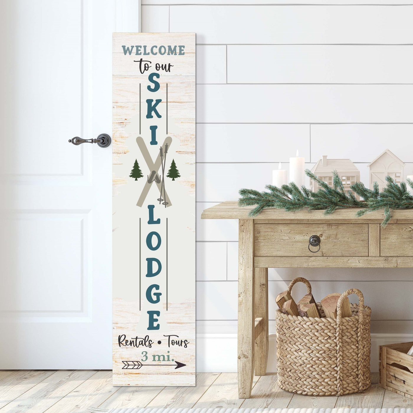 WHITE FARMHOUSE WINTER WORKSHOP