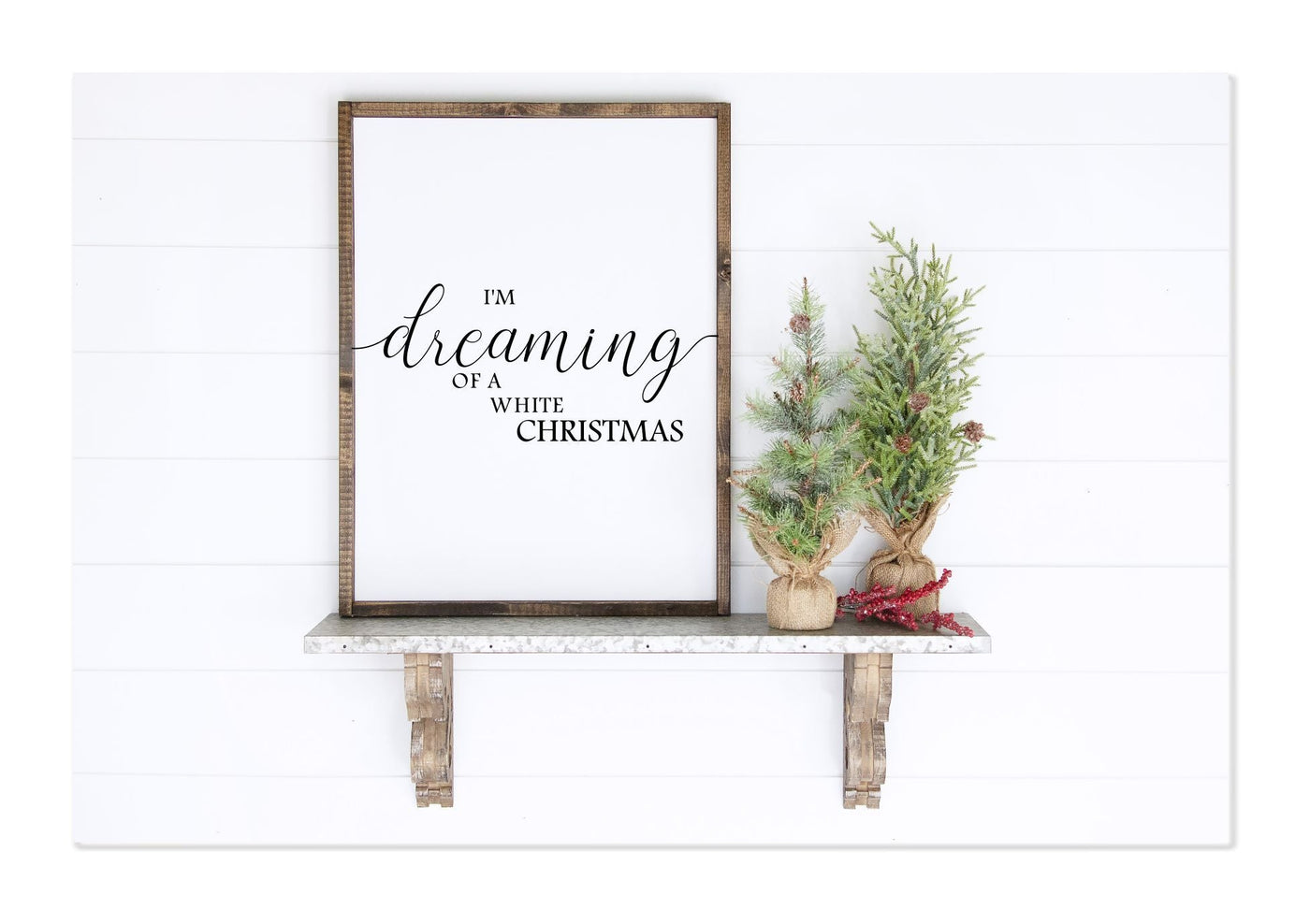 WHIMSICAL WINTER FRAMED WALL SIGNS WORKSHOP