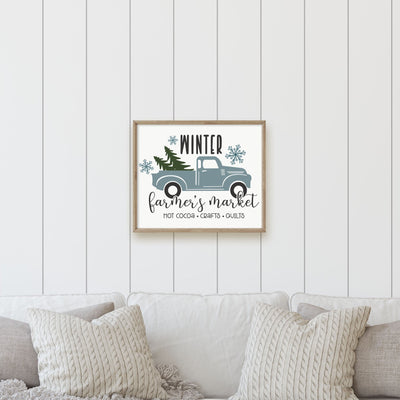WHITE FARMHOUSE WINTER WORKSHOP