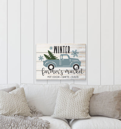 WHITE FARMHOUSE WINTER WORKSHOP