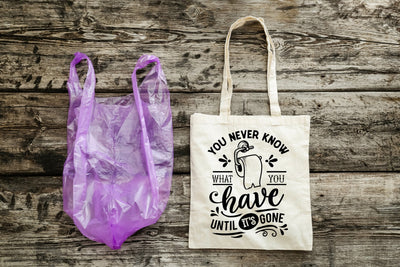 BE THE CHANGE - EARTH DAY TOTES