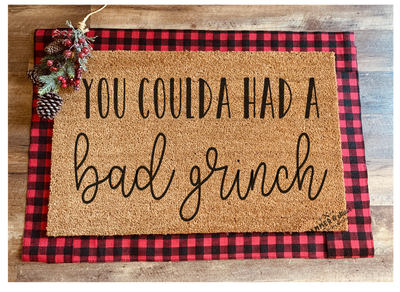 HOLIDAY DOORMAT WORKSHOP