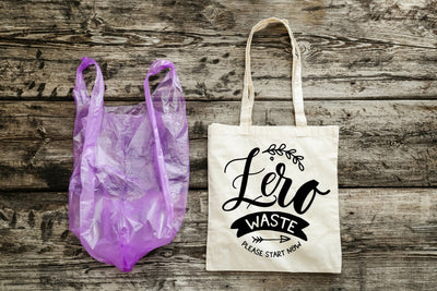 BE THE CHANGE - EARTH DAY TOTES