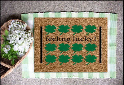 ST. PATRICK'S DAY DOOR MATS WORKSHOP