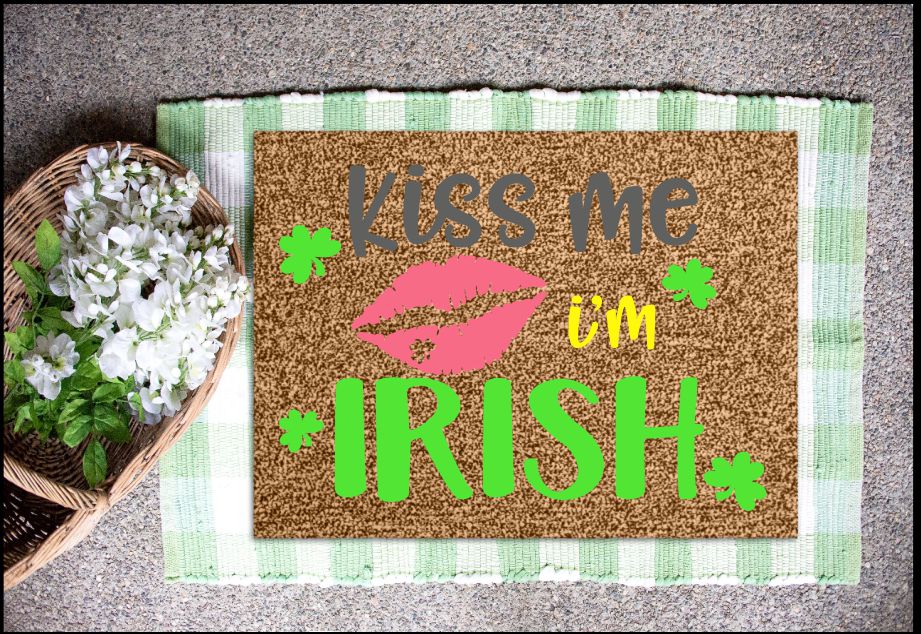 ST. PATRICK'S DAY DOOR MATS WORKSHOP