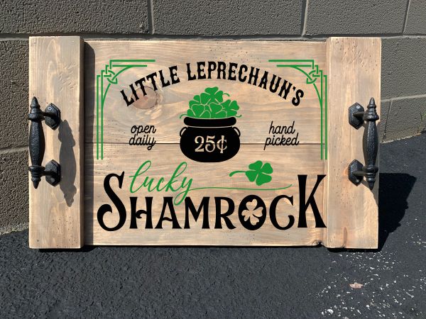 ST. PATRICK'S DAY TRAYS WORKSHOP