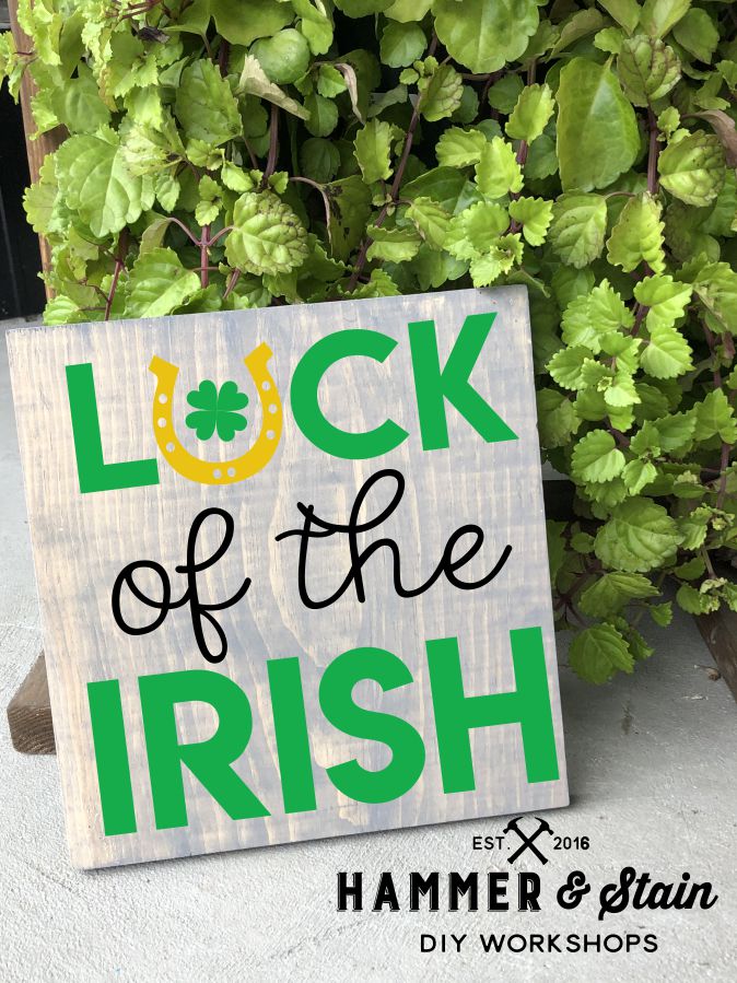 ST. PATRICK'S DAY SQUARES WORKSHOP