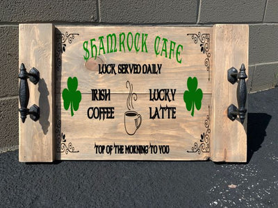 ST. PATRICK'S DAY TRAYS