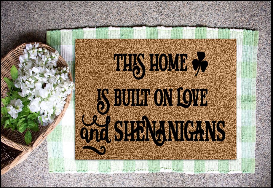 ST. PATRICK'S DAY DOOR MATS WORKSHOP